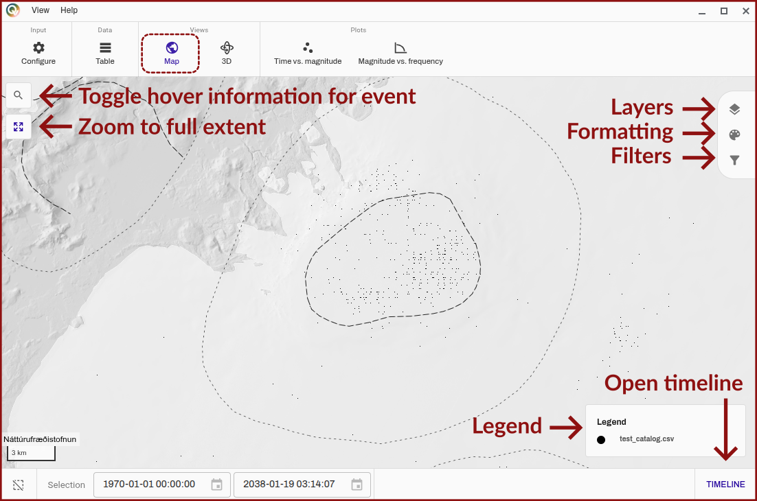 Map view
