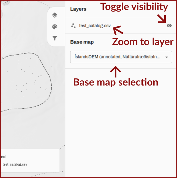 Layer tab