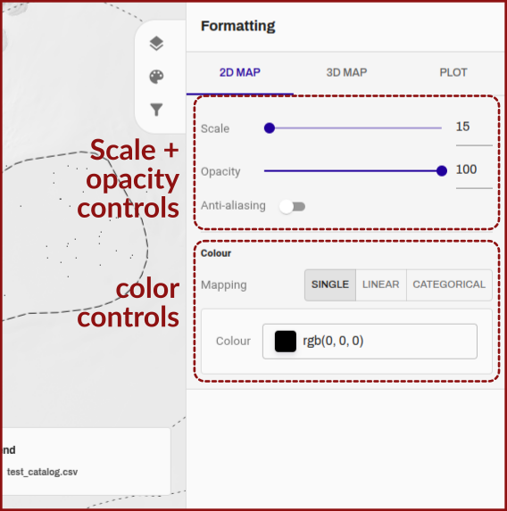 Formatting tab